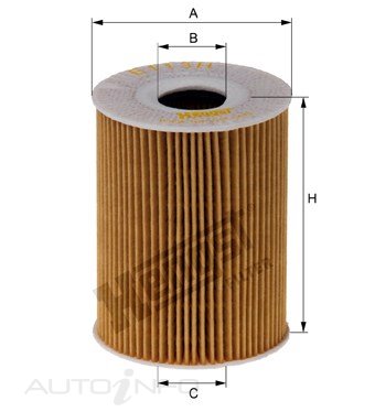 Hengst Oil Filter CH11038 Porsche Carrera 911 - E113HD235