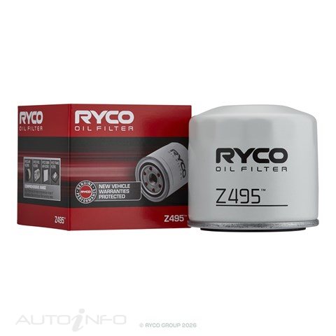 Ryco Oil Filter Subaru - Z495