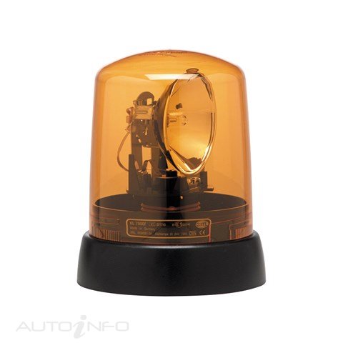 Hella KL7000 Amber 12V Fixed Mount - 1728