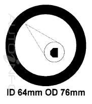 Permaseal Gasket Exhaust Flange - JE217