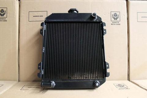 Fenix Radiators Radiator - Full Alloy Performance (Datsun 1200 Ute) - Satin Black — fits Nissan 1200