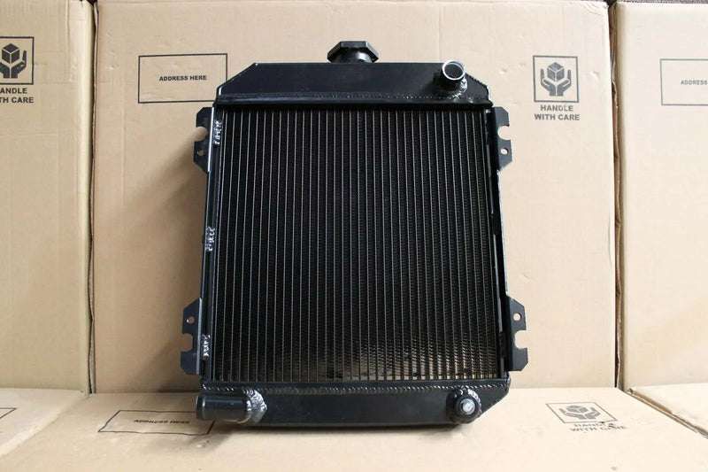 Fenix Radiators Radiator - Full Alloy Performance (Datsun 1200 Ute) - Satin Black — fits Nissan 1200