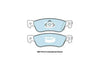 Bendix 4x4 Brake Pad Set Rear (Jackaroo 81-91/MU 89-93)