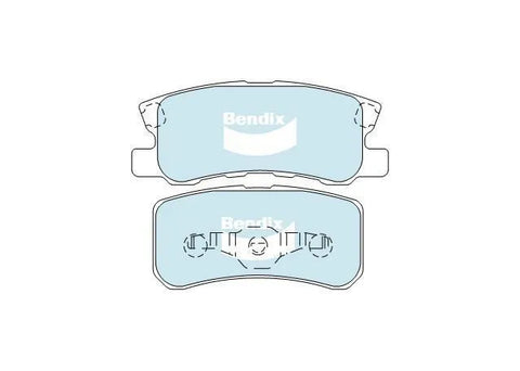 Bendix General CT Brake Pad Set Rear (Outlander 06-20/Pajero 00-07) — fits Mitsubishi Lancer Ralliart