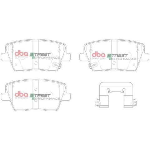 Disc Brakes Australia DBA DB15013SP Street Performance Brake Pad Set (image 2)