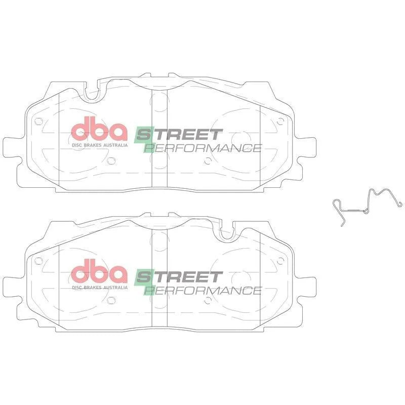 Disc Brakes Australia DBA DB15030SP Street Performance Brake Pad Set
