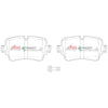 Disc Brakes Australia DBA DB15031SP Street Performance Brake Pad Set