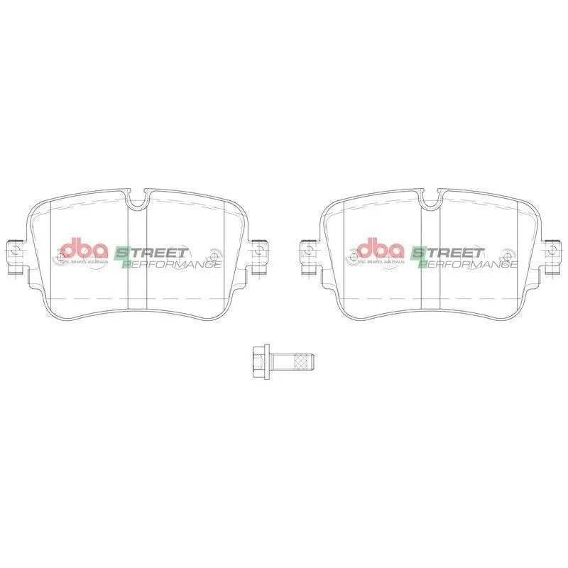 Disc Brakes Australia DBA DB15031SP Street Performance Brake Pad Set