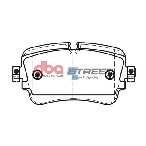 Disc Brakes Australia DBA DB15031SS Street Series Brake Pad Set
