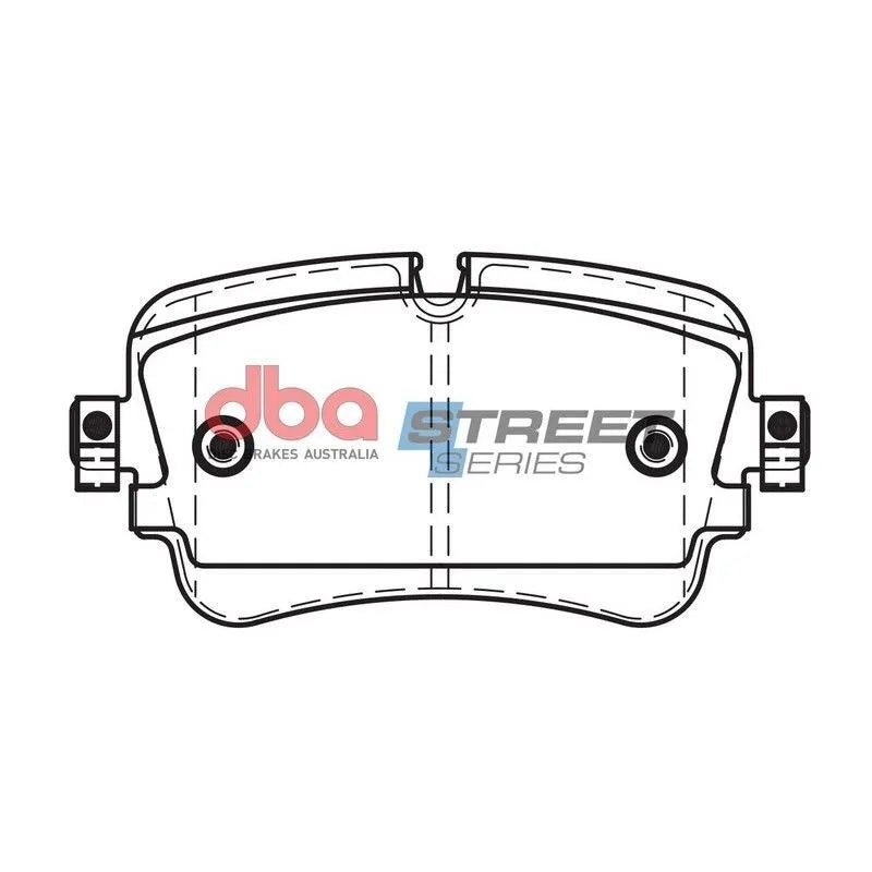 Disc Brakes Australia DBA DB15031SS Street Series Brake Pad Set
