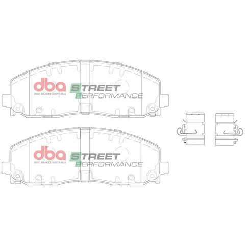 Disc Brakes Australia DBA DB15038SP Street Performance Brake Pad Set