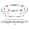Disc Brakes Australia DBA DB15049SSEV SSEV Street Series Brake Pad Set