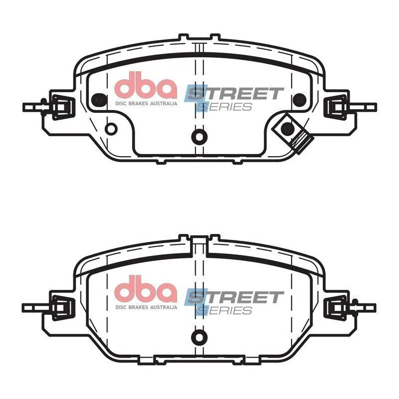 Disc Brakes Australia DBA DB15054SS Street Series Brake Pad Set