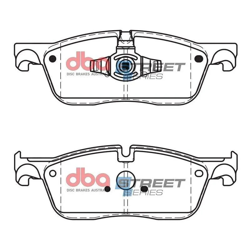 Disc Brakes Australia DBA DB15058SS Street Series Brake Pad Set