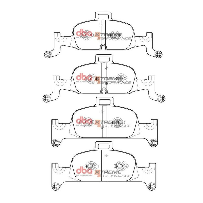 Disc Brakes Australia DBA DB15060XP Xtreme Performance Brake Pad Set