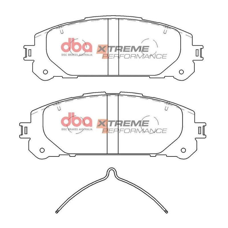Disc Brakes Australia DBA DB15067XP Xtreme Performance Brake Pad Set