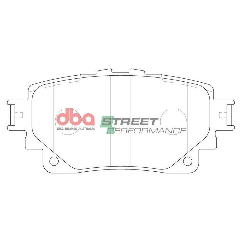 Disc Brakes Australia DBA DB15068SP Street Performance Brake Pad Set