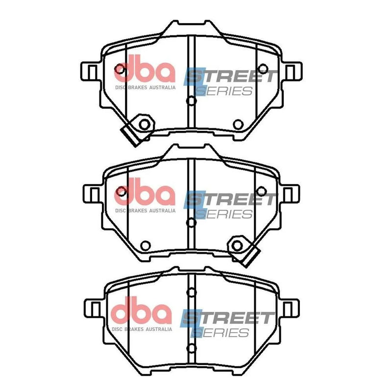Disc Brakes Australia DBA DB15084SS Street Series Brake Pad Set