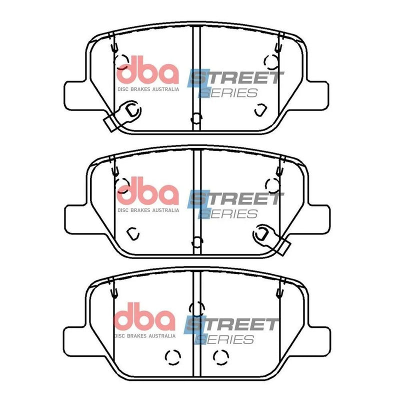 Disc Brakes Australia DBA DB15090SS Street Series Brake Pad Set