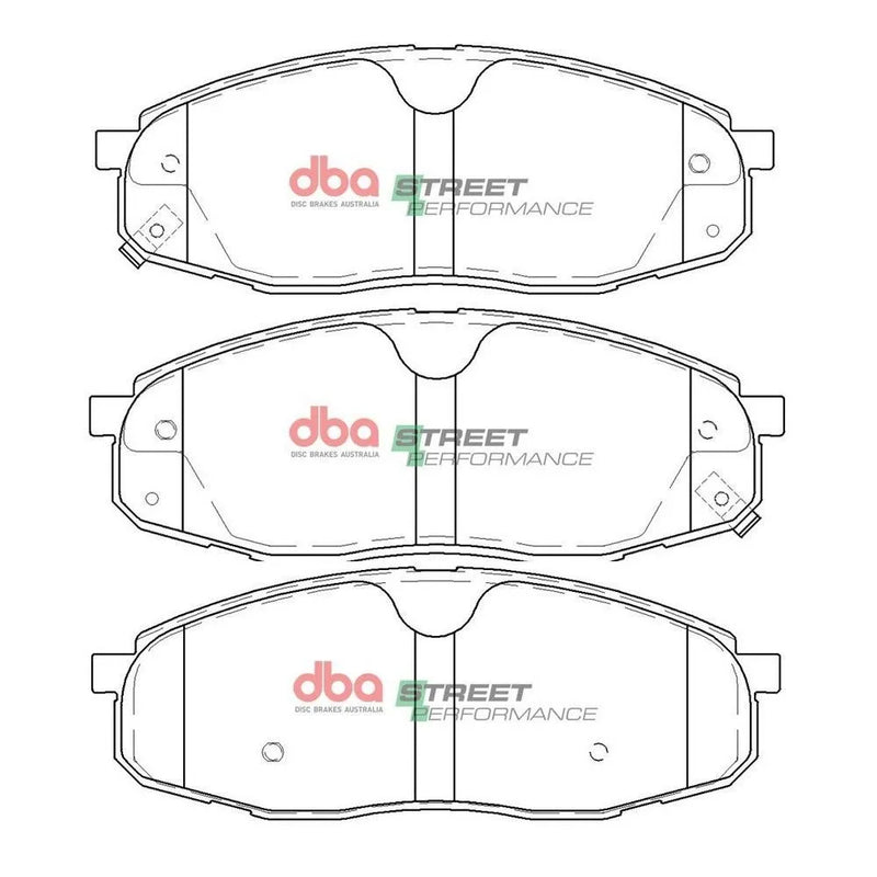 Disc Brakes Australia DBA DB15095SP Street Performance Brake Pad Set