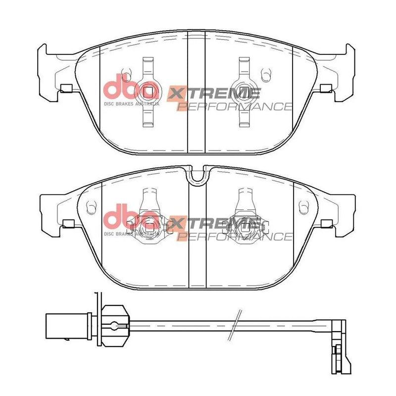 Disc Brakes Australia DBA DB15099XP Xtreme Performance Brake Pad Set