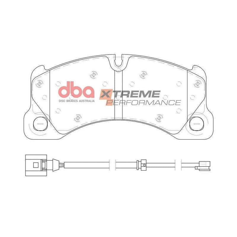 Disc Brakes Australia DBA DB15102XP Xtreme Performance Brake Pad Set