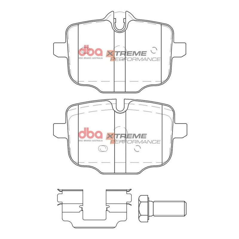 Disc Brakes Australia DBA DB15109XP Xtreme Performance Brake Pad Set