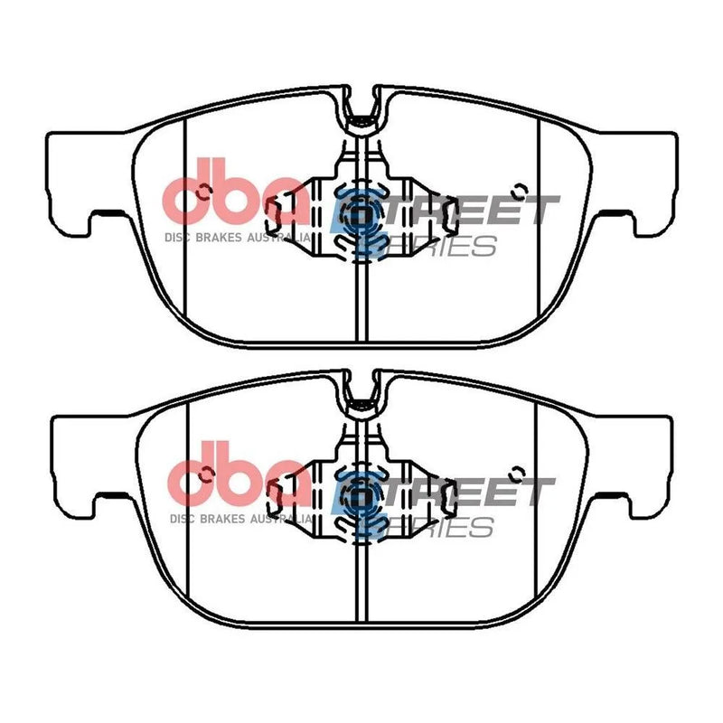 Disc Brakes Australia DBA DB15116SS Street Series Brake Pad Set