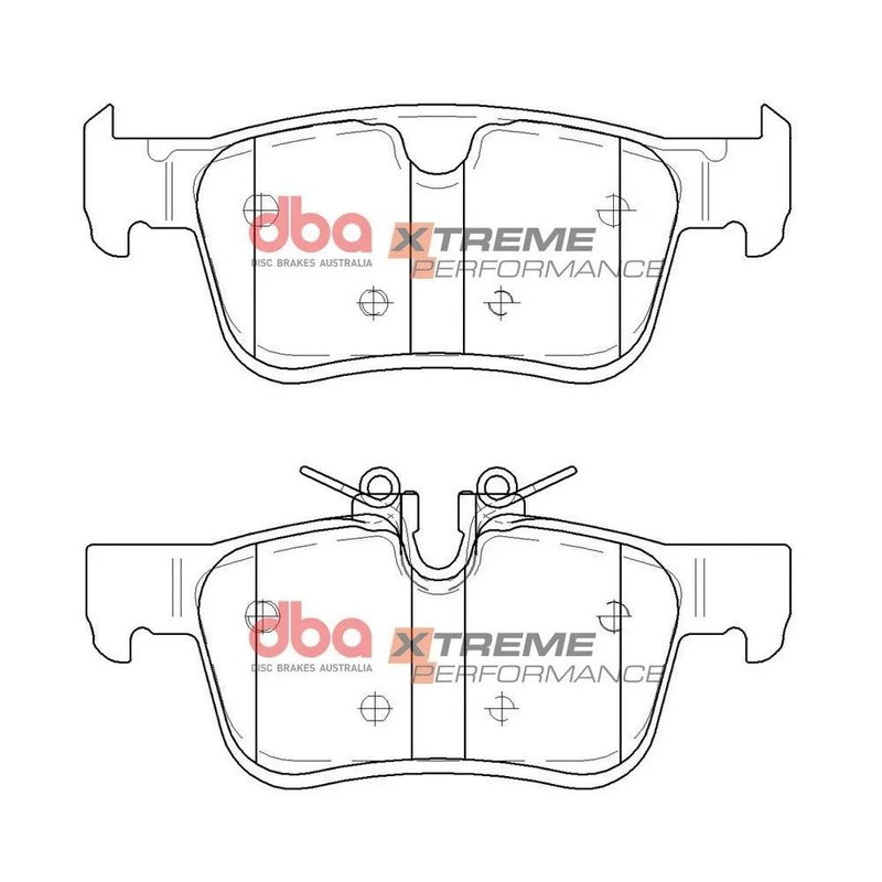 Disc Brakes Australia DBA DB15117XP Xtreme Performance Brake Pad Set
