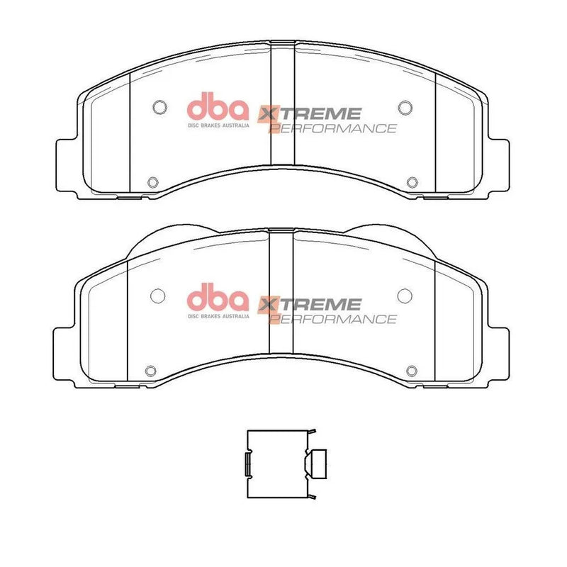 Disc Brakes Australia DBA DB15121XP Xtreme Performance Brake Pad Set