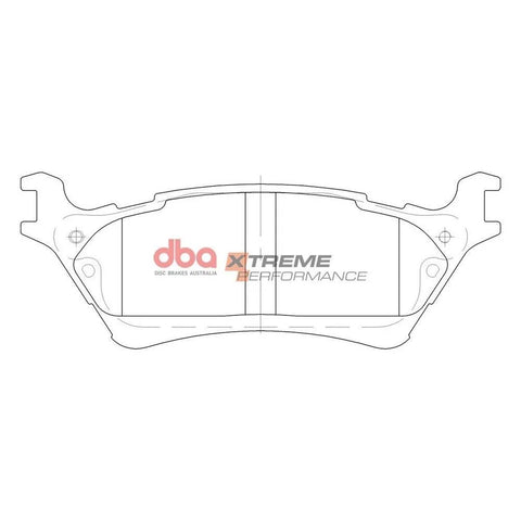 Disc Brakes Australia DBA DB15122XP Xtreme Performance Brake Pad Set