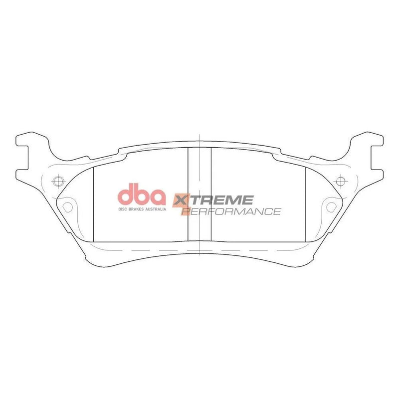 Disc Brakes Australia DBA DB15122XP Xtreme Performance Brake Pad Set