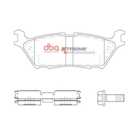Disc Brakes Australia DBA DB15123XP Xtreme Performance Brake Pad Set