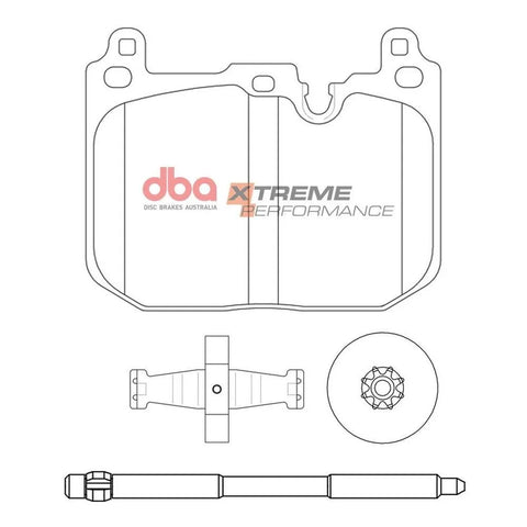 Disc Brakes Australia DBA DB15131XP Xtreme Performance Brake Pad Set