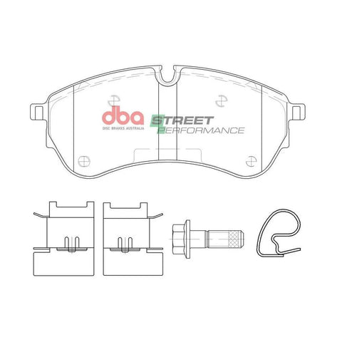 Disc Brakes Australia DBA DB15134SP Street Performance Brake Pad Set