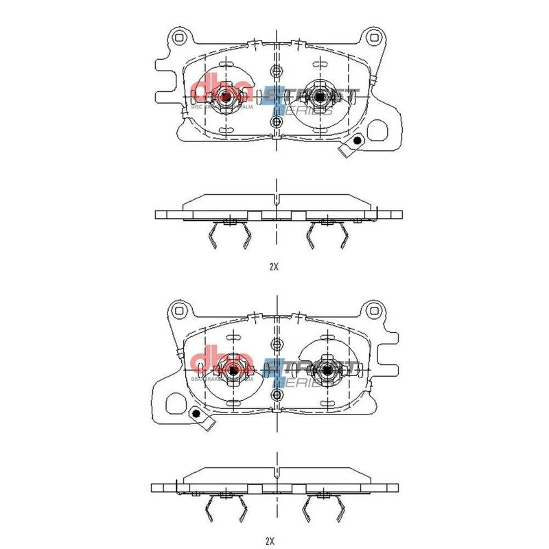 Disc Brakes Australia DB15141SS DBA DB15141SS Street
