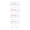 Disc Brakes Australia DBA DB15146XP Xtreme Performance Brake Pad Set (image 3)