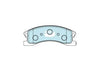Bendix Heavy Duty Brake Pad Set Front (Grand Cherokee 99-05) — fits Jeep Grand Cherokee WJ (image 3)