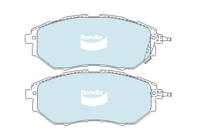 Bendix General CT Brake Pad Set Front (Forester 13-18/WRX 13-22)