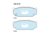 Bendix General CT Brake Pad Set Front (Swift 05-17) — fits Suzuki Swift (image 3)
