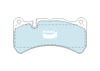 Bendix General CT Brake Pad Set Front (Falcon XR8 08-14)