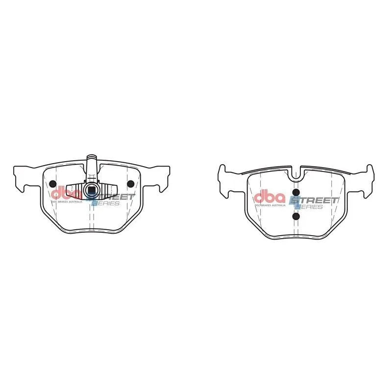 Disc Brakes Australia DBA DB1864SS Street Series Brake Pad Set