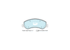 Bendix Ultimate 4WD Brake Pad Set Front (Transit 06-14) — fits Volkswagen Amarok (image 3)