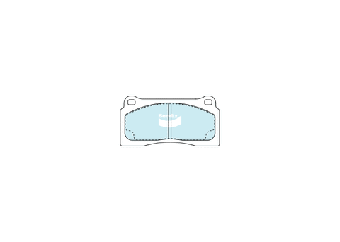 Bendix Heavy Duty Brake Pad Set Front (Falcon 08-14)