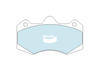 Bendix Ultimate+ Brake Pad Set Front (Clubsport 06-17)