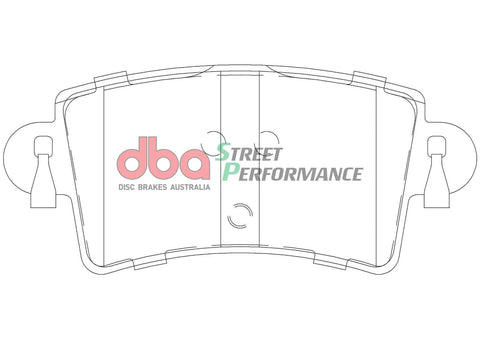 Disc Brakes Australia DBA DB1964SP Street Performance Brake Pad Set