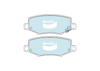Bendix 4x4 Brake Pad Set Rear (Nitro 07-12/Cherokee 08-22)