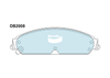 Bendix Heavy Duty Brake Pad Set Front (300C 04-22)