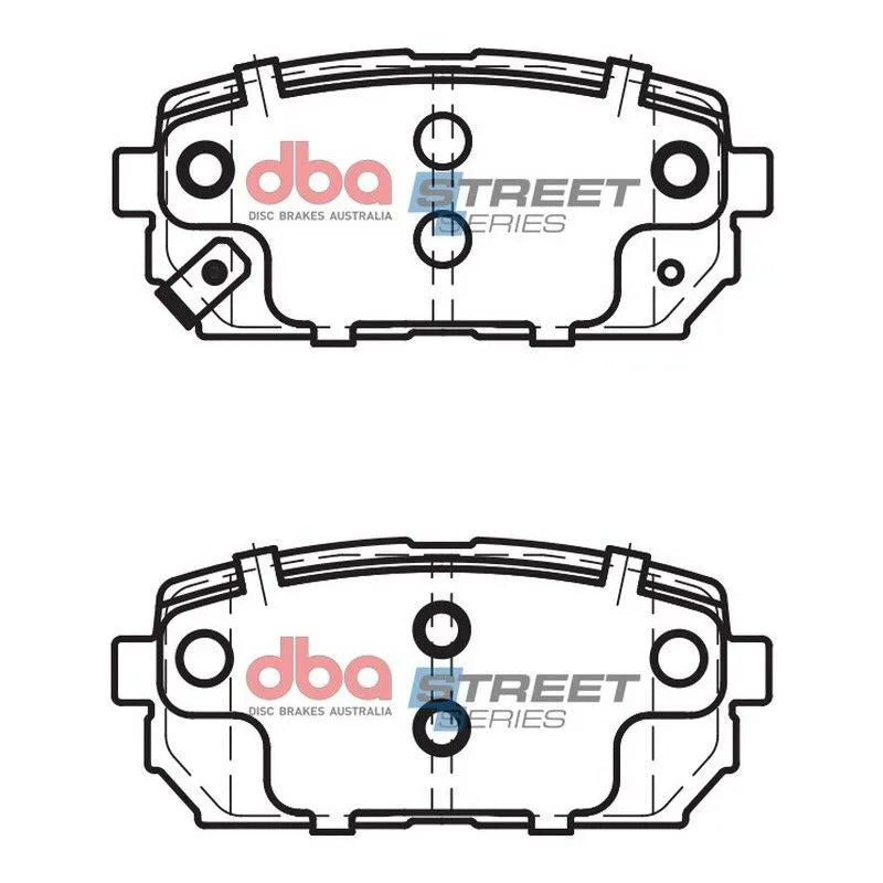 Disc Brakes Australia DBA DB2175SS Street Series Brake Pad Set