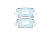 Bendix General CT Brake Pad Set Rear (Civic 05-16)